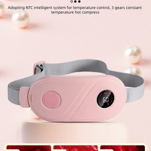 New Design Women Portable Cramps Menstrual Heating Pad Belly Period Pain Relief Device Heating Belt Pink for Menstrual Period - Product Image 4