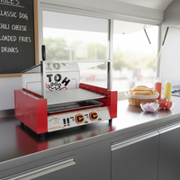 Machine à hot dog grill saucisse Offre Spéciale 9 rouleaux