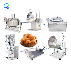 Ligne de production de chocolat pour enrobage de noix, grande capacité, pour amandes enrobées de sucre caramelisé OCEAN - Product Image 1