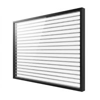 Écran LED transparent pour vitrine, affichage publicitaire haute transparence pour magasin, centre commercial, vitrine