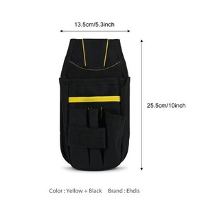 Sac à <span class=keywords><strong>outils</strong></span> de ceinture personnalisable KUNAISI pour petits espaces, <span class=keywords><strong>avec</strong></span> ceinture pour film teinté, idéal pour les entrepreneurs en installation - Product Image 3