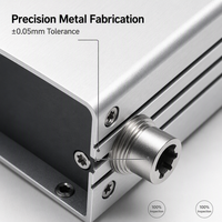 Boîtier en aluminium sur mesure TZR, extrusion, usinage CNC, anodisation, boîtier d'instrument électronique de précision, fabrication OEM