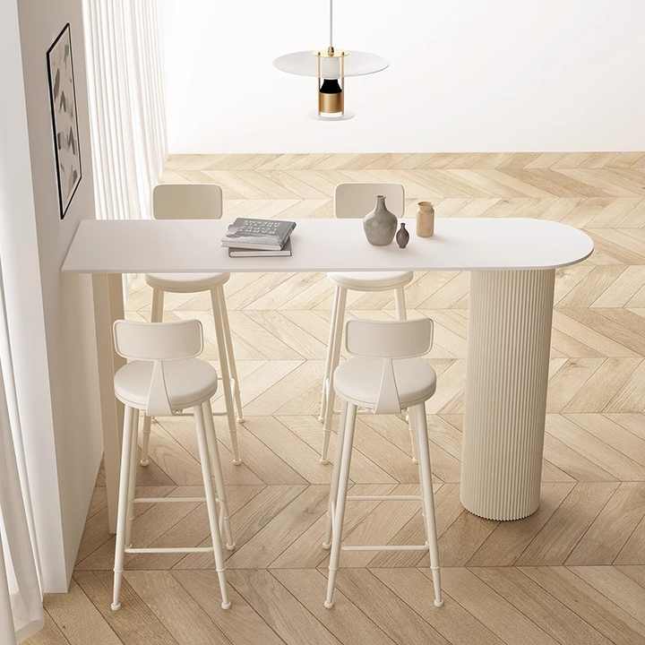 Bar Table Light Luxury Simple Long Table Yang Net Red Wall High Table Home Nordic Partition Bar Chair