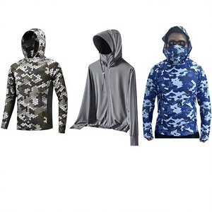 Vêtements de pêche personnalisés UPF 50, jersey de performance pour hommes, vêtements de pêche, sweat-shirt à capuche, chemise de pêche à manches longues anti-UV - Product Image 5