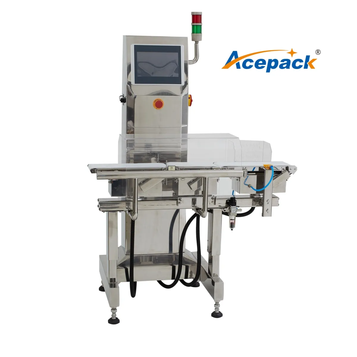 Acepack JSC-300 công nghiệp máy Cân kiểm tra định lượng cho bao bì thực phẩm dòng