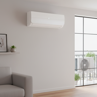 Climatisation murale mini-split 1/3 tonne à onduleur DC/AC 9000/12000/18000 24000 BTU