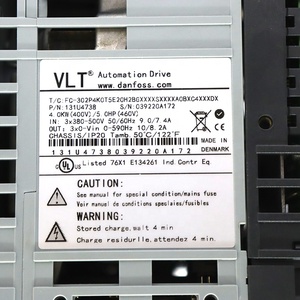 ตัวแปลงความถี่ไดรฟ์ AC รุ่นดั้งเดิม 131U4738 VLT 2807 VFD ตัวควบคุมมอเตอร์ ระบบอัตโนมัติอุตสาหกรรม - Product Image 2