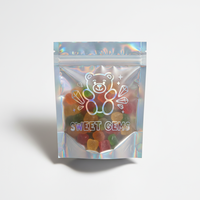 Bonbons aux fruits juteux et moelleux, sachet refermable à haute barrière, barrière aromatique, anniversaire, 7oz, approuvé par la FDA, pochette verticale