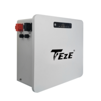 Batterie de stockage d'énergie domestique murale DC 48V 5kWh 10kWh, directement de l'usine - 314Ah/628Ah LiFePO4, étanche IP65, WiFi/Bluetooth