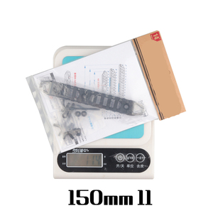 Kit de base de montage creux léger à 11 fentes de 150 mm, interface standard de 21 mm, en alliage d'aluminium usiné CNC, extension d'accessoire extérieur - Product Image 3