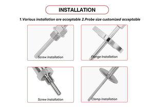 Rosemounte and 214C/114C/0065/0304/0305/0306 PT100 RTD Resistant <b>Temperature</b> Sensor - Product Image 3