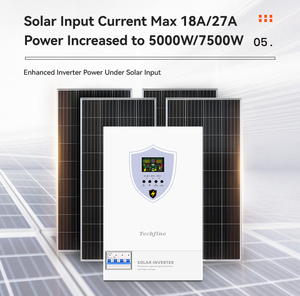 Onduleur solaire <span class=keywords><strong>hybride</strong></span> 4000W avec protection contre les surtensions SPD, stockage hors réseau MPPT 24V, haute efficacité, protection contre la foudre - Product Image 5