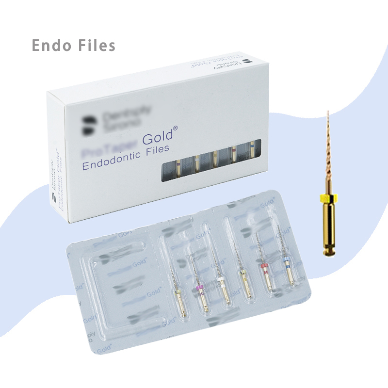 10 Packungen Endodontische Rotary NiTi Feilen Gold  Produktbild-Vorschau 3