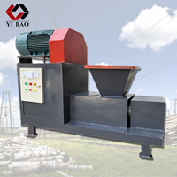 Nouvelle machine industrielle de fabrication de charbon de coco, machine à briquettes pour sciure de bois et charbon à chicha, garantie 1 an