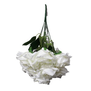 Yixuan - Ramo de 7 Rosas de Seda para Decoración del Hogar y Arreglos de Boda - Product Image 5