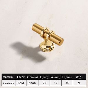 Tiradores Modernos de Aleación de Aluminio Nawei de 30 mm para Cajones, Armarios, Cómodas, Sala de Estar, Cocina y Puertas Exteriores - Product Image 5