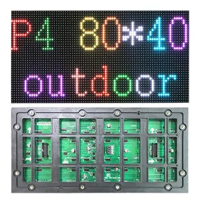 Высококачественный Полноцветный SMD наружный P4 320*160 мм цифровой рекламный экран светодиодный дисплей модуль P3 P4 P5 P6 P8 P10