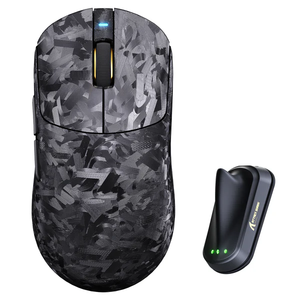 Ratón Attack Shark RS3 Ultra Premium de Fibra de Carbono, 52K DPI, Tri-modo, Ratón Inalámbrico para eSports y Juegos Profesionales <span class=keywords><strong>FPS</strong></span> - Product Image 1