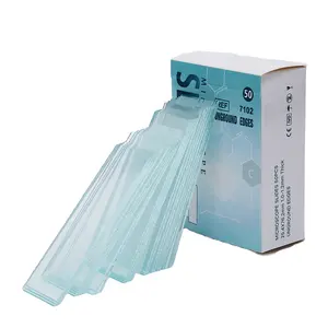 Medical Disposable 7102 Plain Microscope Glass Slide With Unground Edge