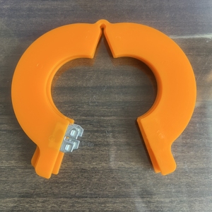 ปะเก็นเพลาแบบถอดได้สำหรับเครื่องขุดถังเพลาถังเดือยแผ่นเรซินหนาทนทานต่อการสึกหรอถังเครื่องซักผ้าแผ่นกลม - Product Image 3