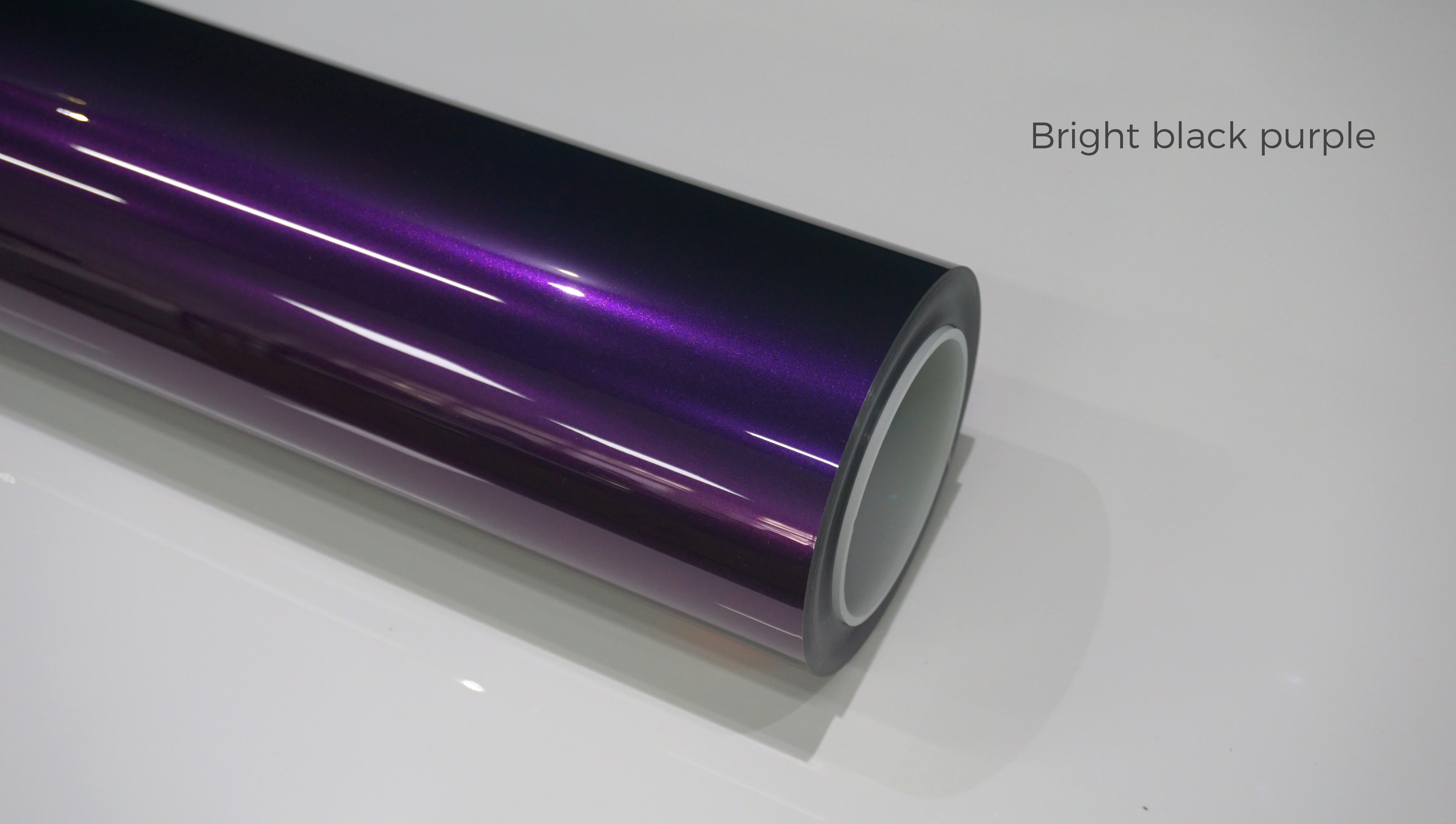 TPU Charme Noir Brillant Violet