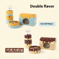 Bouteille d'eau et gamelle en céramique Zoom Hamster – Série Cheese Écologique Classique, Anti-fuite, pour Hamsters Nains, Gerbilles et Souris