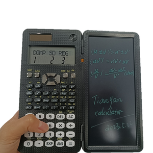 Clamshell Protect Display Tablet Calculator 240 Bloc-notes multifonctionnel <span class=keywords><strong>Calculatrice</strong></span> scientifique Dessin d'écriture pour enfants - Product Image 2