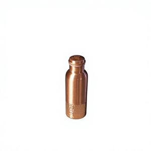 Bouteille d'eau en cuivre écologique, vaisselle en acier au carbone, accessoires décoratifs pour la maison, style américain, 350 ml-1000 ml, passe au lave-vaisselle - Product Image 6