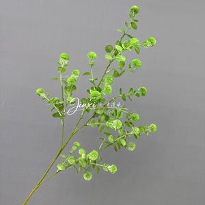 ดอกยูคาลิปตัสประดิษฐ์ Jinxi ทำจาก PVC นุ่ม หลายสี สำหรับตกแต่งงานแต่งงานและบ้าน ความยาว 120 ซม. - Product Image 3