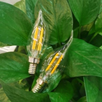 Ampoule LED C32 C35 2w 4w 6w Ampoule LED vintage 2700K Verre clair Ampoule Smart Edison