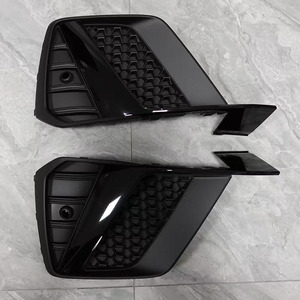 Cadre de phare antibrouillard sport <span class=keywords><strong>Sline</strong></span> pour <span class=keywords><strong>Audi</strong></span> <span class=keywords><strong>A1</strong></span> 2019, en ABS, pour calandre inférieure de pare-chocs avant, compatible OLIVER - Product Image 3