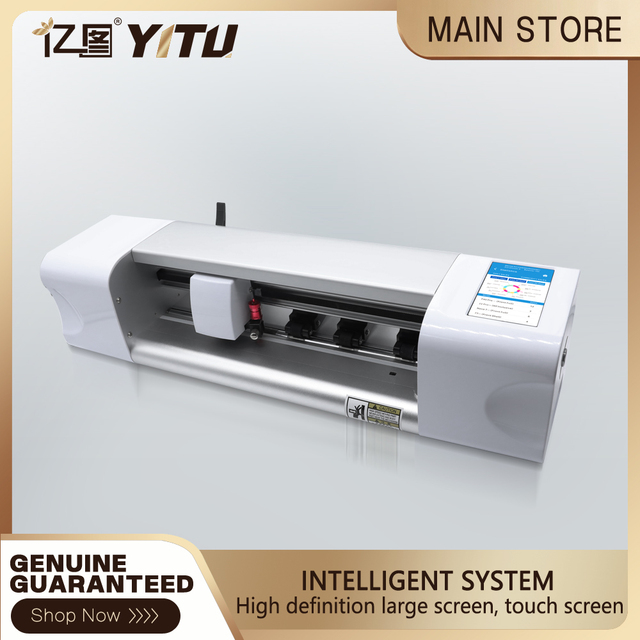 Smart Compact YITU CA310 CE Certified Protective Film Cutting Machine Intelligent Cloud Database for Mobile Phone Screen