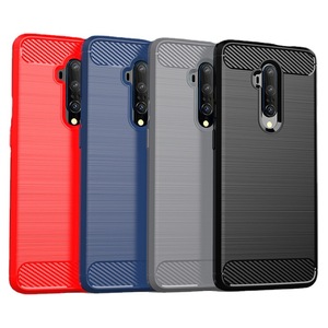 Pour <span class=keywords><strong>coque</strong></span> <span class=keywords><strong>OnePlus</strong></span> 7 Pro - Housse de protection <span class=keywords><strong>OnePlus</strong></span> 5, 5T, 6, 6T - <span class=keywords><strong>Coque</strong></span> souple anti-chute en silicone brossé RT 1+7 - Product Image 1