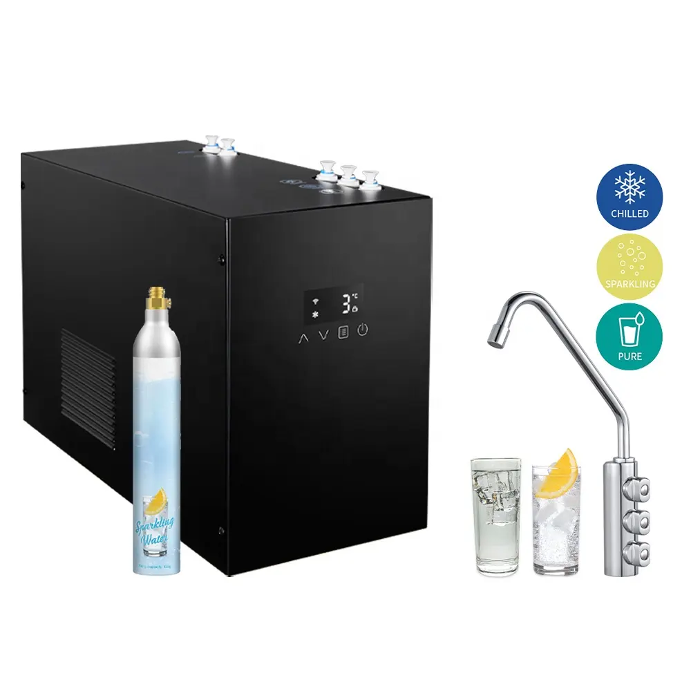 Jnod Soda and Sparkling Water Makers Automatic Fast Fat-Free Sugar-Free Pump Home-Made Soda Water Maker