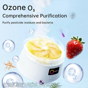 جهاز تنقية محمول عالي الكفاءة لإنتاج الأوزون لتعقيم الفواكه والخضروات للمنزل والتخييم - Product Image 3
