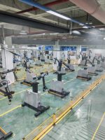 Robot Palletizer Kotak dan Karton Bertenaga Motor PLC Kolaboratif Fleksibel, Kapasitas Beban 20kg, Radius Kerja 1880mm
