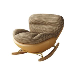 كرسي هزاز فاخر للاسترخاء والشرفة كرسي حديث هزاز مع مسند للصدر كرسي غرفة المعيشة بتصميم بسيط - Product Image 1