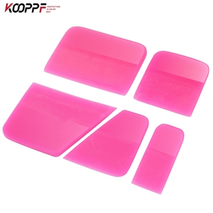 Kooppf Màu Đỏ Tùy Chỉnh Kích Thước <span class=keywords><strong>Squeegee</strong></span> Xe Công Cụ Cao Su Scraper Cho Sơn Bảo Vệ Phim Cài Đặt - Product Image 2