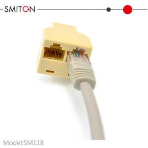 Boîtier Ethernet 1 vers 2, Splitter Réseau 8P8C <span class=keywords><strong>R45</strong></span> à Deux Ports - Product Image 3