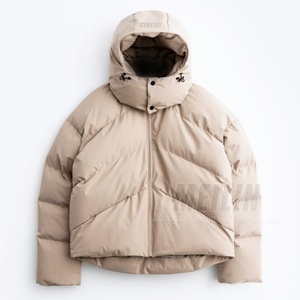 Ropa de Invierno de Alta Calidad, Chaqueta Acolchada con Cierre, Chaqueta Térmica con Capucha para Hombre - Product Image 4
