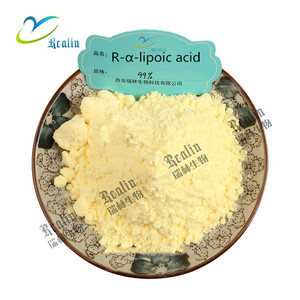 Paquete de 100g <span class=keywords><strong>R</strong></span> Ácido alfa lipoico Ácido <span class=keywords><strong>r</strong></span>-alfa lipoico antioxidante - Product Image 1