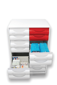 Unidad de Cajones de Hierro con Recubrimiento en <span class=keywords><strong>Polvo</strong></span>, Color Personalizado, <span class=keywords><strong>para</strong></span> Uso en Clínicas <span class=keywords><strong>y</strong></span> Hospitales - Product Image 2