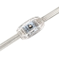 Guirlandes lumineuses à LED RGB 3D Pixel DC12V avec contrôle DMX512, garantie 5 ans, flexibles, IP54, pour décoration extérieure, 2023