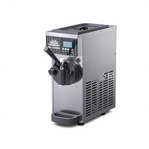 Commercial <strong>Small</strong> Vertical <strong>Cone</strong> Soft Ice Cream Machine Desktop Stainless Steel Three-Color <strong>Orange</strong>/Purple/Silver CE Energy Star - Product Image 6