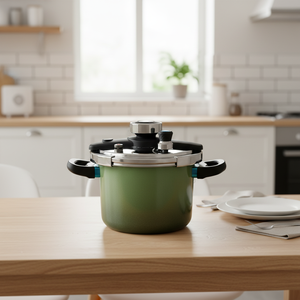 <span class=keywords><strong>Olla</strong></span> <span class=keywords><strong>a</strong></span> Presión Ecológica de Acero Inoxidable, Juego de Utensilios de Cocina, Varios Tamaños, Válvula de Seguridad Múltiple, Duradera para Estufas de Gas - Product Image 2