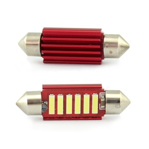 Valesun 2022 nouveau 12v-24v feston 7020 6smd 31mm 36mm 39mm 42mm pour voiture ampoule intérieur liseuse pas d'erreur dôme lumière <span class=keywords><strong>C5w</strong></span> <span class=keywords><strong>Led</strong></span> - Product Image 4
