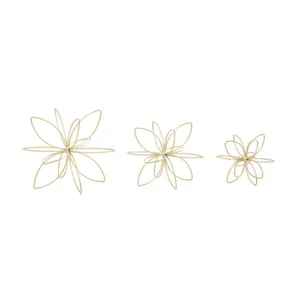 Ensemble de 3 pièces décoratives de table à fleurs de qualité classique pour décoration de mariage - Product Image 3