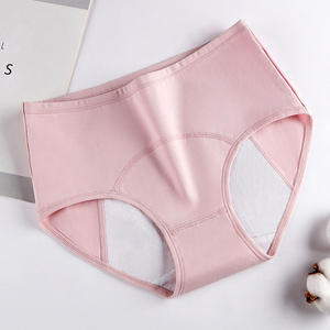 Pantalones de talla grande para menstruación, Bragas Menstruales de algodón, Pantie - Product Image 5
