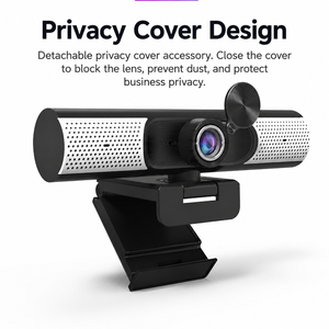 Cámara Web USB Full HD 2K 1080P con Enfoque Automático, Altavoz HiFi y Micrófono con Reducción de Ruido para PC, Computadora de Escritorio y Portátil, para <span class=keywords><strong>Video</strong></span> <span class=keywords><strong>Chat</strong></span> - Product Image 6