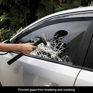 Película de Vinilo para Ventanas de Automóviles de 2 Capas, Color Gris Oscuro/Negro, con Rechazo de Calor del 99%, Película Nano para Ventanas de Automóviles - Product Image 6